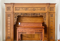 Thiết Kế - Thi Công Vách Phòng Thờ Gia Tiên