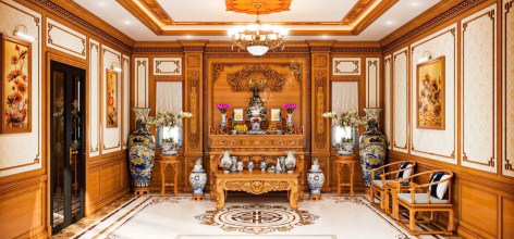 THIẾT KẾ PHÒNG THỜ