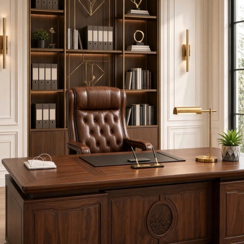BÀN GIÁM ĐỐC LOUIS PREMIER GỖ CHIU LIU
