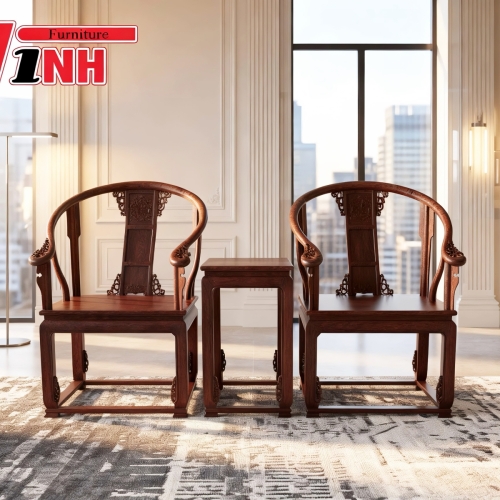 BỘ BÀN TRÀ 3 MÓN GỖ CẨM LAI VIP