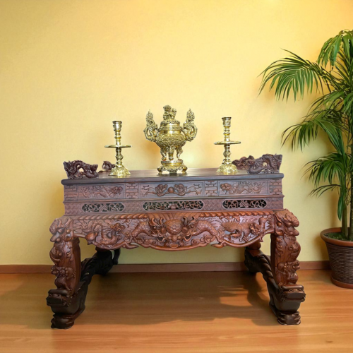 Bàn Thờ Tứ Linh 2 Món 