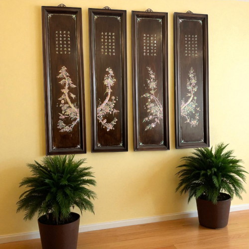 Bộ Tranh Cẩn Ốc (4 Tấm)