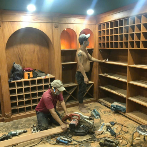 Thi Công Hầm Rượu