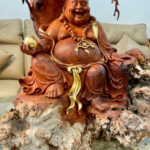 Tác Phẩm Phật Di Lặc Vàng Rồng 9999