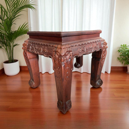 Bộ Ghế Nho Sóc Cẩm Lai Tím 10 Món