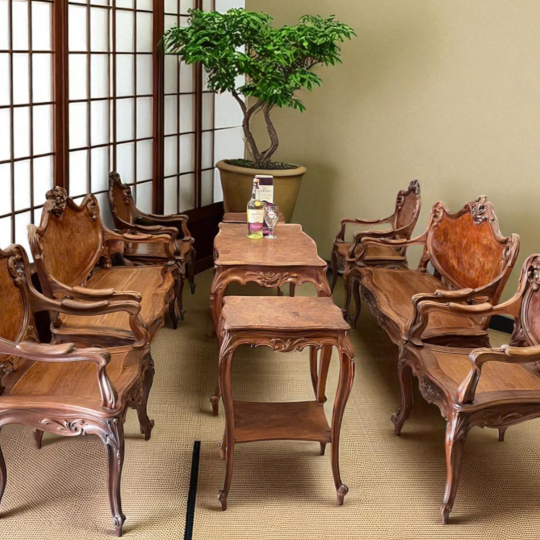 Bộ Ghế Louis VIP 9 Món