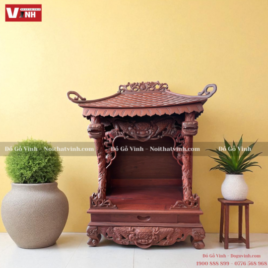 Trang Thờ 62 Rồng Mái Ngói Vip