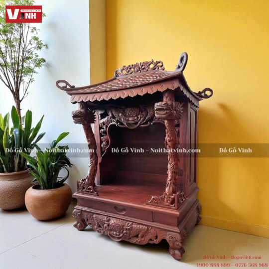 Trang Thờ 62 Rồng Mái Ngói Vip