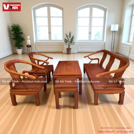 Bộ Ghế Minh Thúng 6 Món VIP